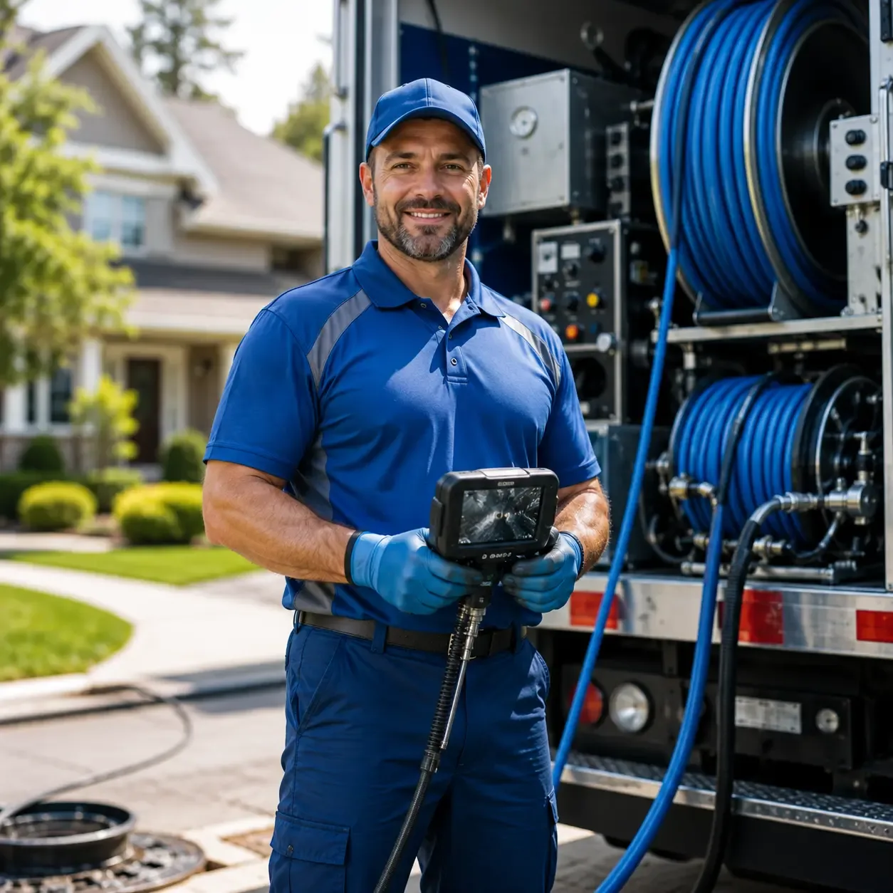 Local outdoor drain cleaning specialists in Brussels, IL